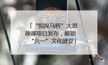 “悦探马桥”大思政课项目发布，解锁“六一”文化盛宴