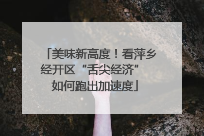 美味新高度！看萍乡经开区“舌尖经济” 如何跑出加速度