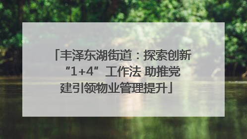 丰泽东湖街道：探索创新“1+4”工作法 助推党建引领物业管理提升