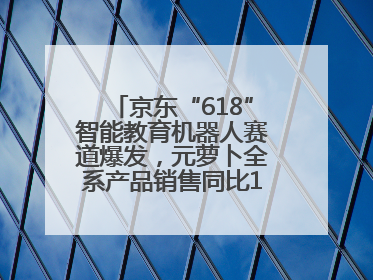 京东“618”智能教育机器人赛道爆发，元萝卜全系产品销售同比171%成黑马