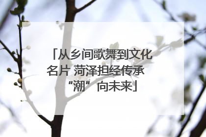 从乡间歌舞到文化名片 菏泽担经传承“潮”向未来