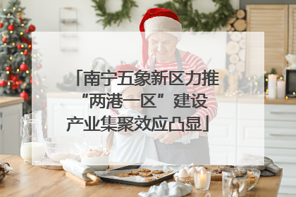 南宁五象新区力推“两港一区”建设 产业集聚效应凸显