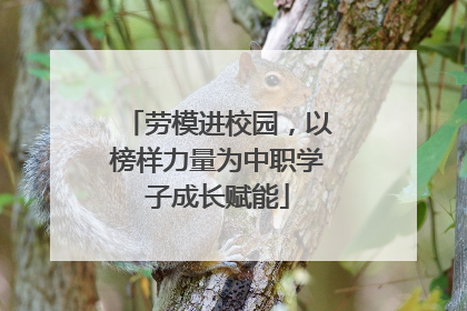 劳模进校园，以榜样力量为中职学子成长赋能