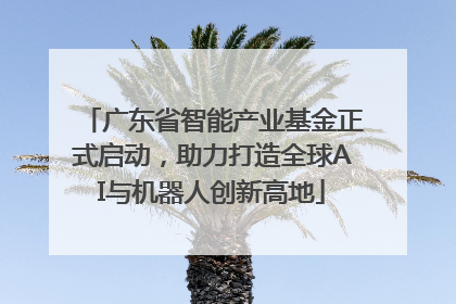 广东省智能产业基金正式启动，助力打造全球AI与机器人创新高地
