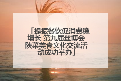 提振餐饮促消费稳增长 第九届丝博会陕菜美食文化交流活动成功举办