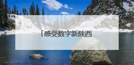 感受数字新陕西 体验文化新消费
