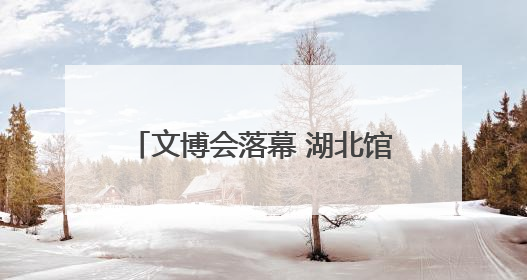 文博会落幕 湖北馆引人注目收获颇丰