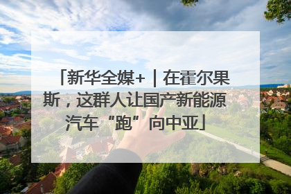 新华全媒+｜在霍尔果斯，这群人让国产新能源汽车“跑”向中亚