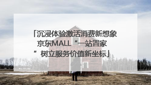 沉浸体验激活消费新想象 京东MALL“一站置家”树立服务价值新坐标