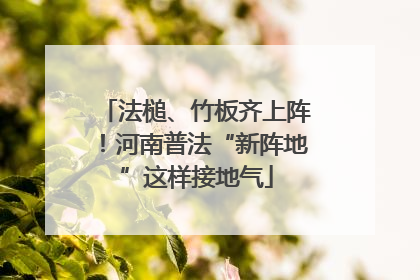 法槌、竹板齐上阵！河南普法“新阵地”这样接地气
