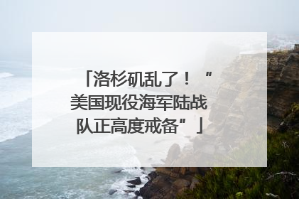 洛杉矶乱了！“美国现役海军陆战队正高度戒备”