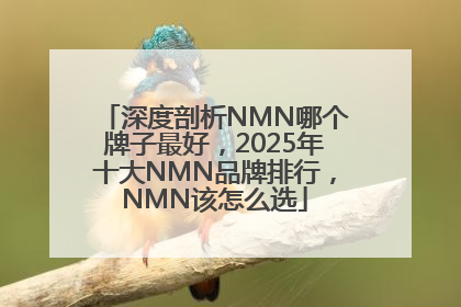 深度剖析NMN哪个牌子最好，2025年十大NMN品牌排行，NMN该怎么选