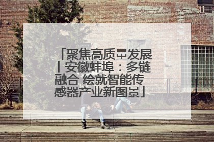 聚焦高质量发展丨安徽蚌埠：多链融合 绘就智能传感器产业新图景