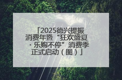 2025德兴提振消费年暨“狂欢盛夏・乐购不停”消费季正式启动（图）