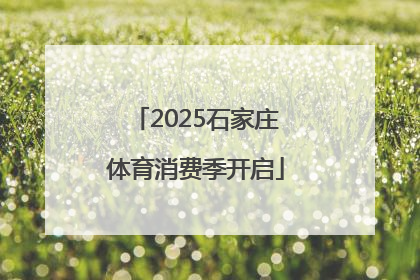 2025石家庄体育消费季开启