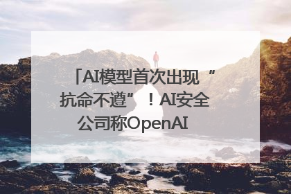 AI模型首次出现“抗命不遵”！AI安全公司称OpenAI o3模型出现异常